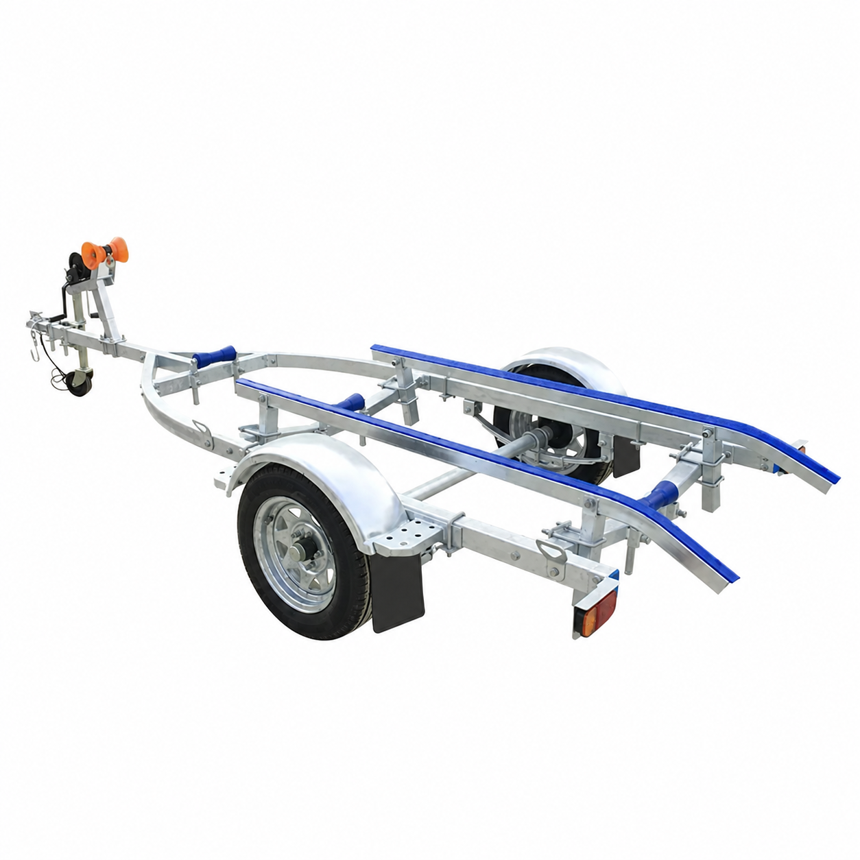 SG-BT750 Galvanized Single Axle Boat Trailer