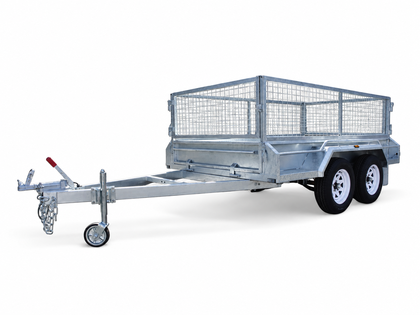 Tandem-axle box & cage